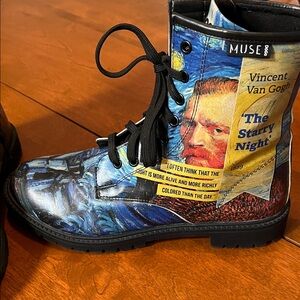 DOGO Muse Van Gogh Starry Night Boots